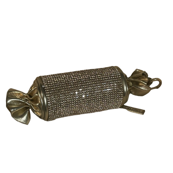 Handbags - Sparkling Gold Clutch or Keychain